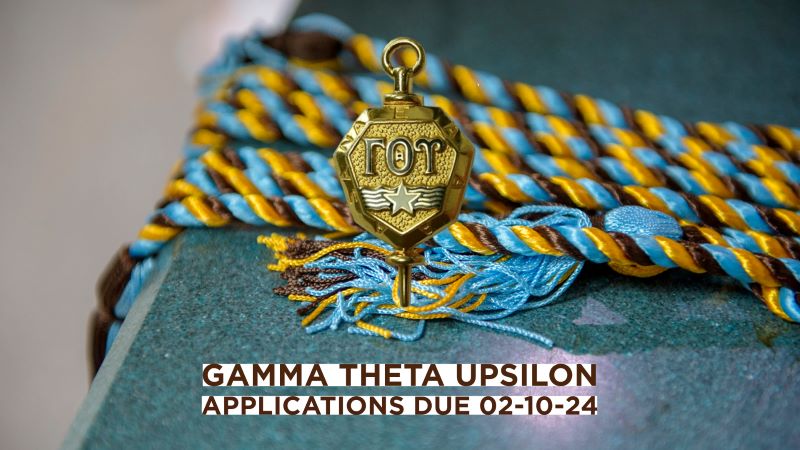 Key and honor cords of  Gamma Theta Upsillon